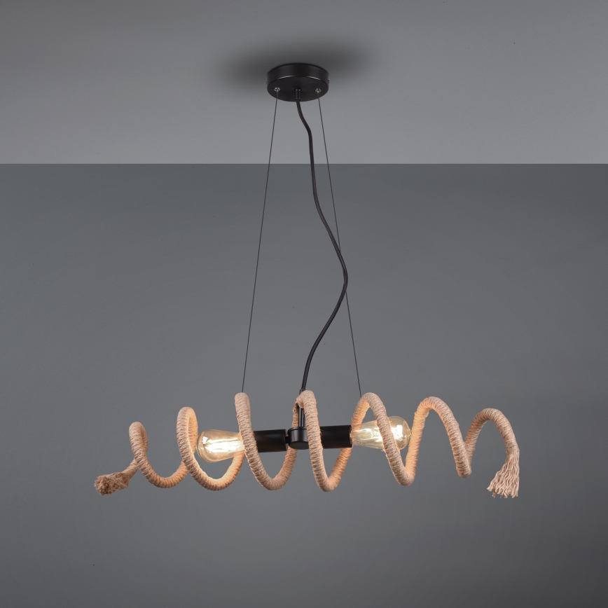 Reality - Luster na kablu ARI 2xE27/10W/230V