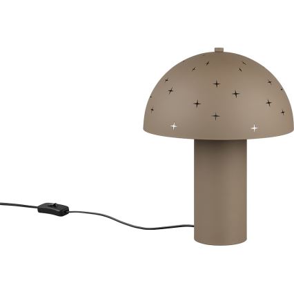 Reality - Stona lampa SETA 1xE14/28W/230V taupe