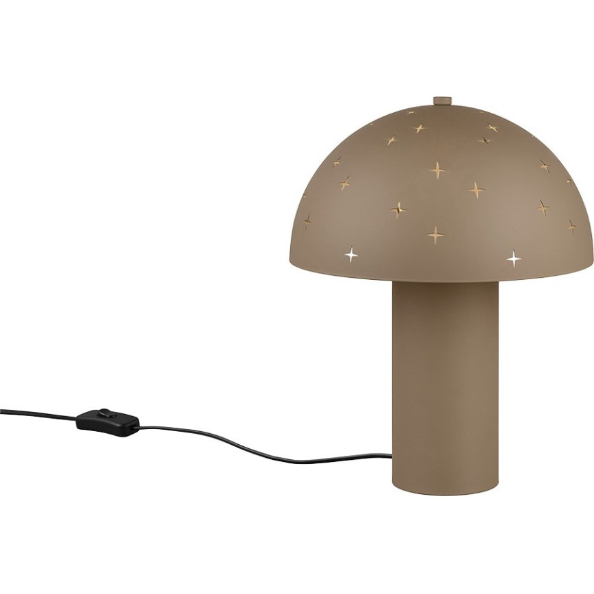 Reality - Stona lampa SETA 1xE14/28W/230V taupe