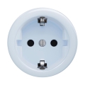 Reblig - Retro kućna utičnica bez okvira SCHUKO 230V/16A plava