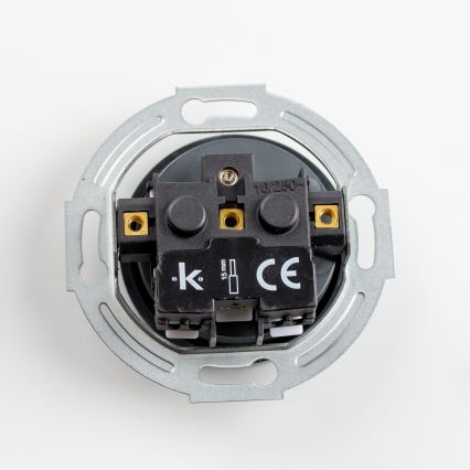 Reblig - Retro kućna utičnica sa okvirom 230V antracit