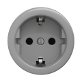 Reblig - Retro kućna utičnica SCHUKO 230V/16A bez okvira, siva