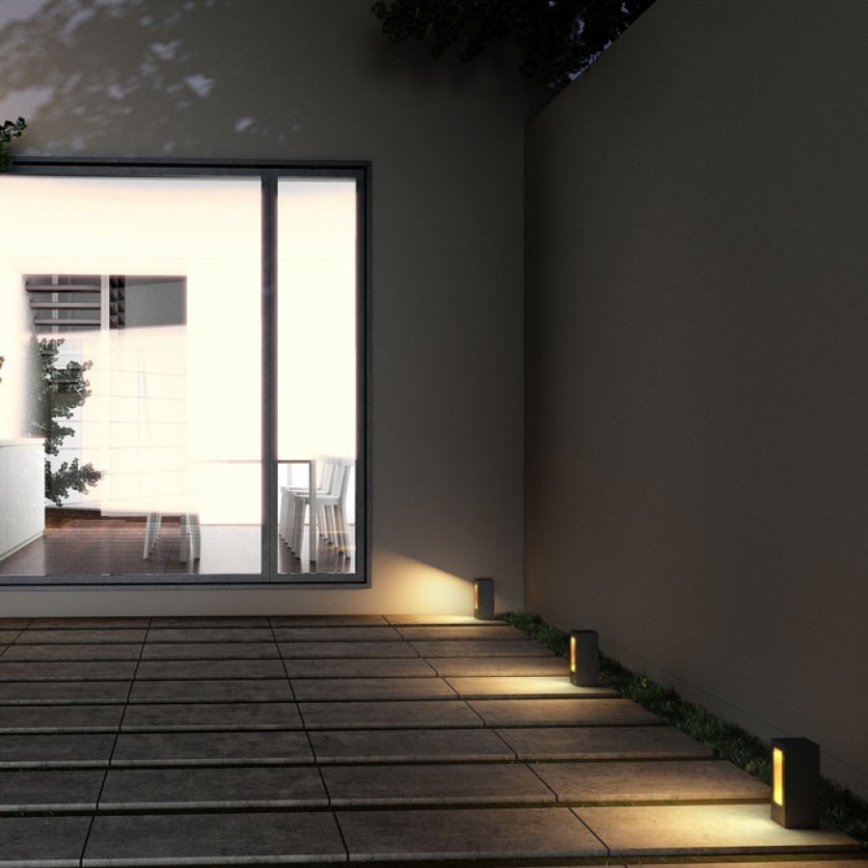 RED - Design Rendl - R10380 - LED spoljna lampa TREEZA LED/7W/230V IP54 antracit