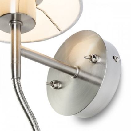 RED - Design Rendl - R10580 - LED zidna lampa VERSA 1xE27/42W/230V + LED/3W