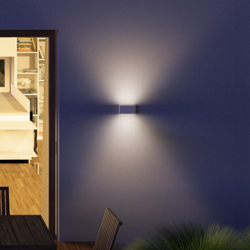 RED - Design Rendl - R12573 - LED spoljašnje zidno svetlo TORINO 2xLED/5W/230V IP54