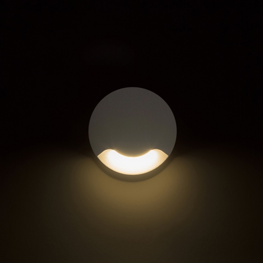 RED - Design Rendl - R12615 - LED spoljna ugradna svetiljka KICK LED/1W/230V IP54