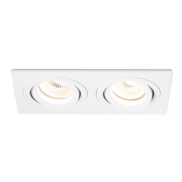 RED - Design Rendl - R12713 - Ugradno stropno svetlo PASADENA 2xGU10/50W/230V