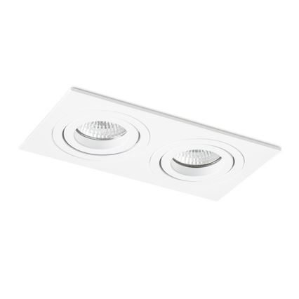 RED - Design Rendl - R12713 - Ugradno stropno svetlo PASADENA 2xGU10/50W/230V