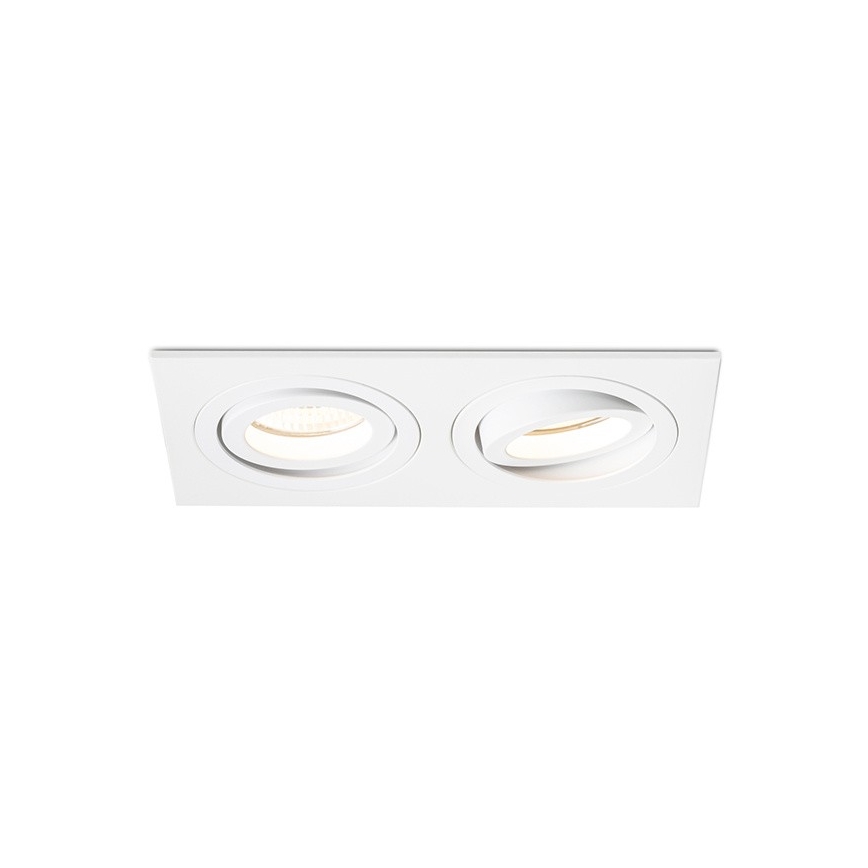 RED - Design Rendl - R12713 - Ugradno stropno svetlo PASADENA 2xGU10/50W/230V
