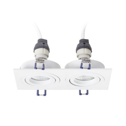 RED - Design Rendl - R12713 - Ugradno stropno svetlo PASADENA 2xGU10/50W/230V