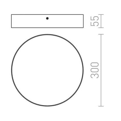 RED - Design Rendl - R12845 - LED plafonsko svetlo LARISA LED/30W/230V zlatna