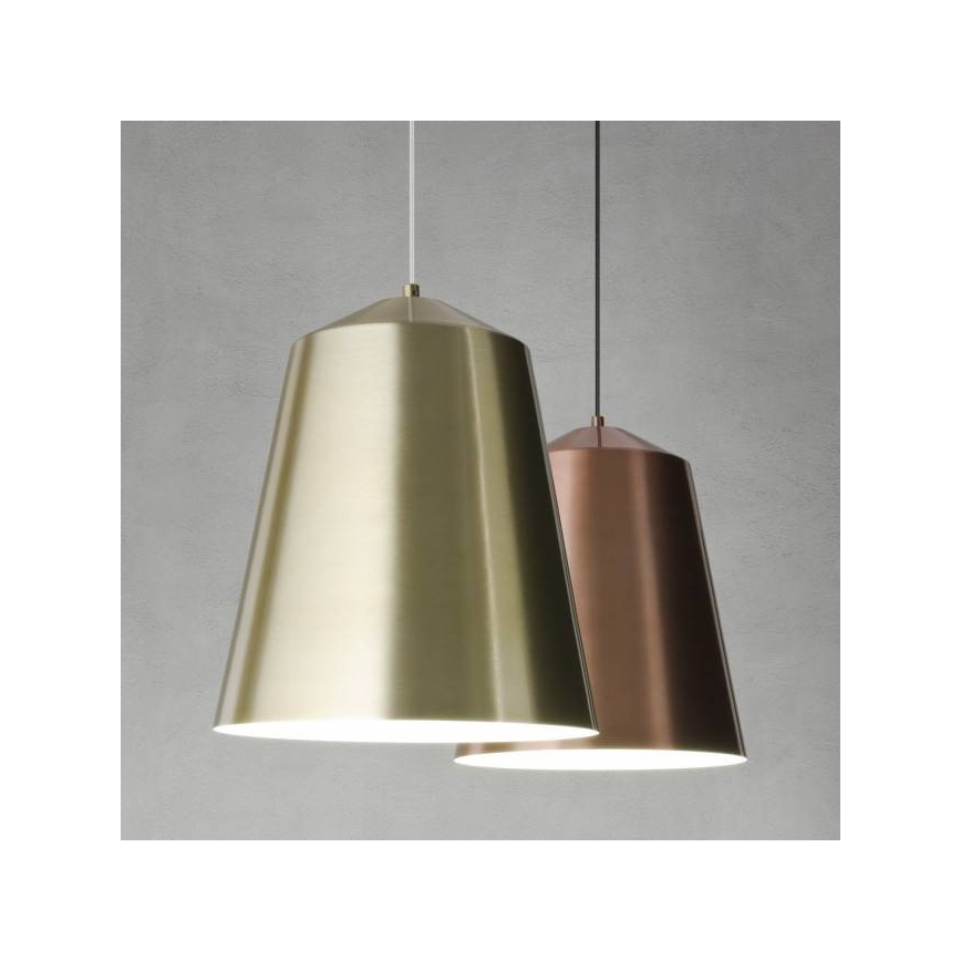 Redo 01-1104 - Luster na sajli AYLA 1xE27/42W/230V prečnik 36 cm zlatna