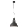 Redo 01-1281 - Luster na sajli PEEP 1xE27/42W/230V prečnik 34,5 cm crna