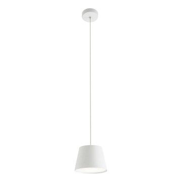 Redo 01-1495 - LED luster na sajli LOLLI LED/6W/230V prečnik 14 cm bela