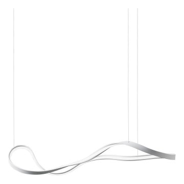 Redo 01-1531 - LED luster na sajli NUBO LED/43W/230V bela