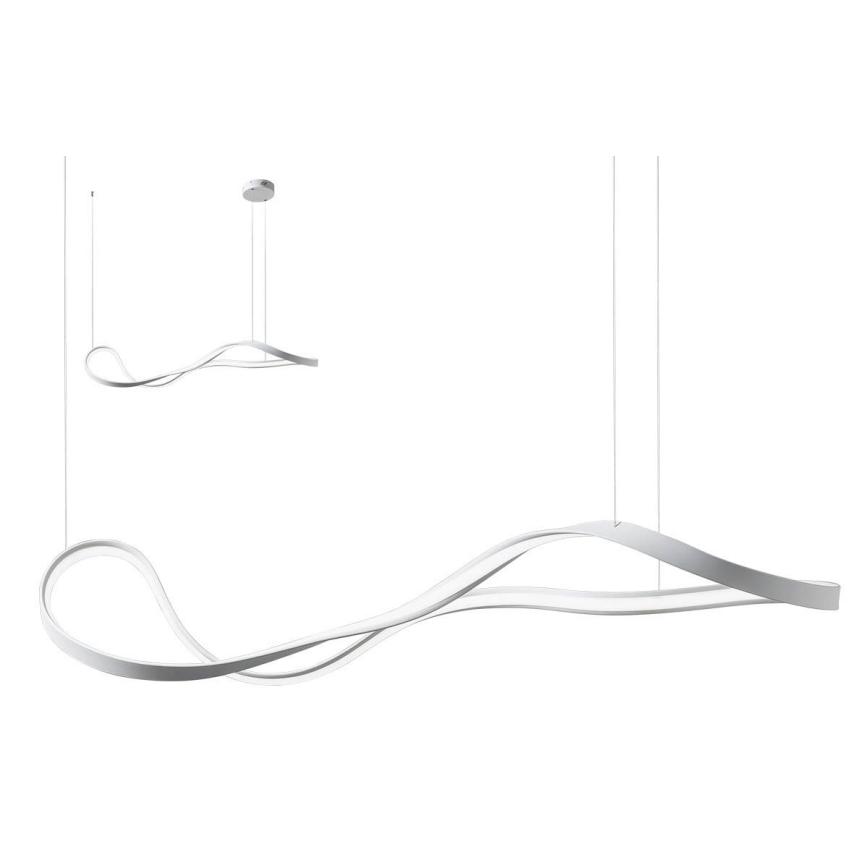 Redo 01-1531 - LED luster na sajli NUBO LED/43W/230V bela