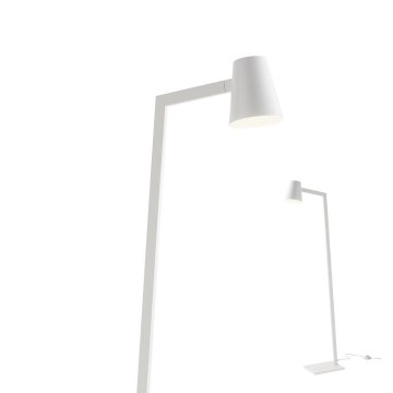 Redo 01-1556 - Podna lampa MINGO 1xE27/42W/230V bela