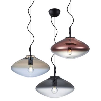 Redo 01-1619 - Luster na kablu ABSOLUTE 1xE27/42W/230V siva