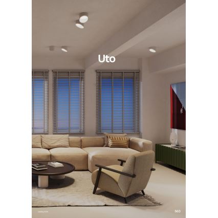 Redo 01-1627 - LED ugradno spot svetlo UTO LED/12W/230V prečnika 12 cm belo