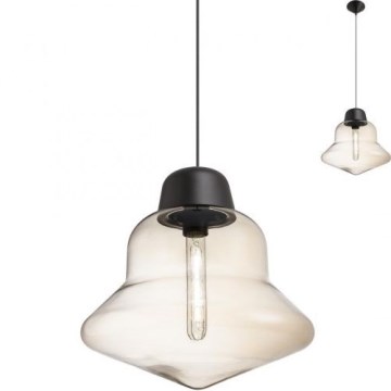 Redo 01-1770 - Luster na sajli AMNO 1xE27/42W/230V prečnik 33 cm bež