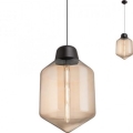 Redo 01-1772 - Luster na sajli AMNO 1xE27/42W/230V prečnika 26 cm bež
