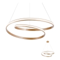 Redo 01-1796 - LED luster na sajli TORSION LED/40W/230V Ø 74 cm bronzana