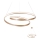 Redo 01-1796 - LED luster na sajli TORSION LED/40W/230V Ø 74 cm bronzana