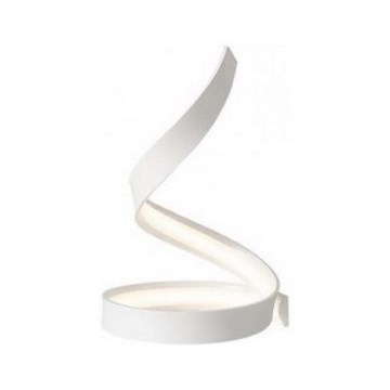 Redo 01-1815 - LED stona lampa TORSION LED/11W/230V bela