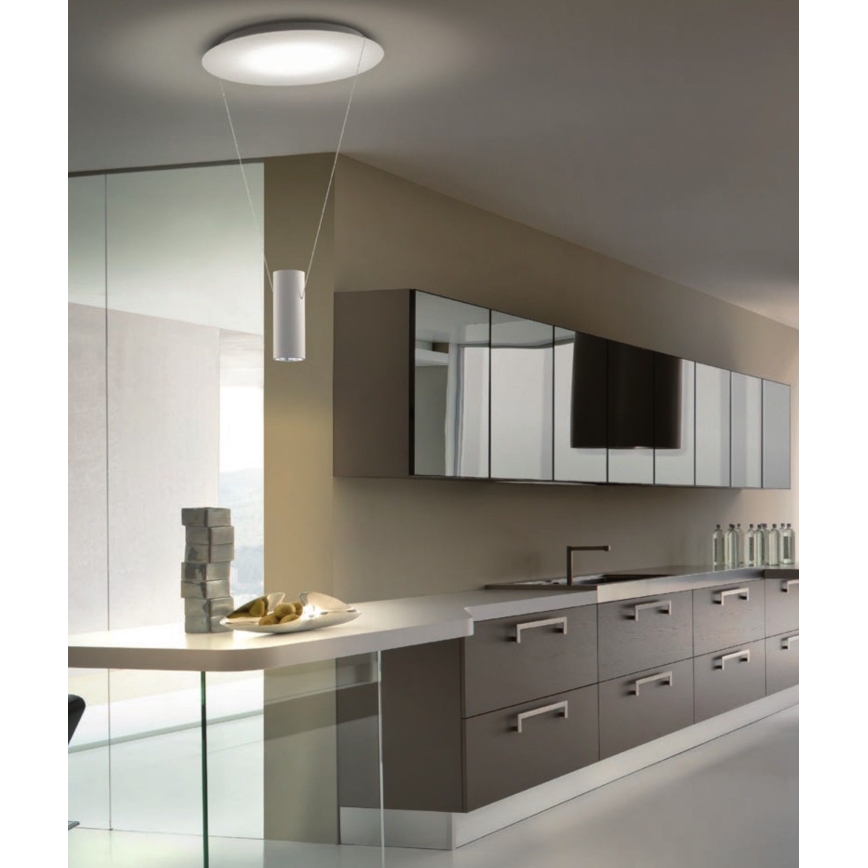 Redo 01-1970 - LED prigušiva luster na sajli ESSENCE LED/24W/230V CRI 90 3000K beo