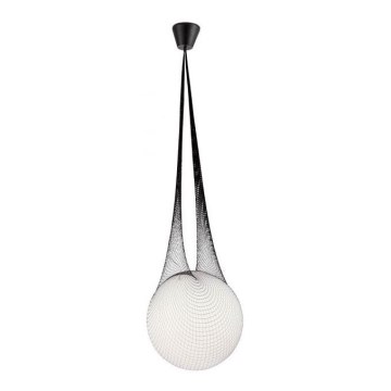 Redo 01-1972 - LED luster na sajli ALLURIA 1xE27/5W/230V prečnik 25 cm