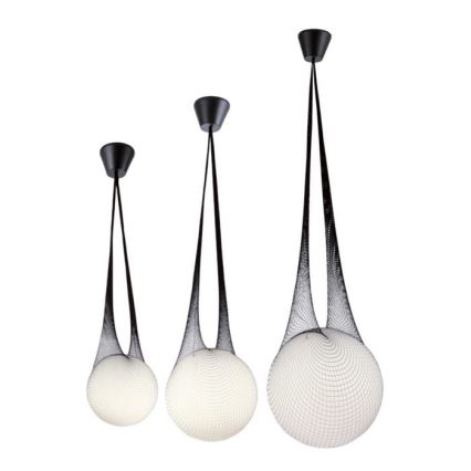 Redo 01-1974 - LED luster na sajli ALLURIA 1xE27/10W/230V prečnika 40 cm