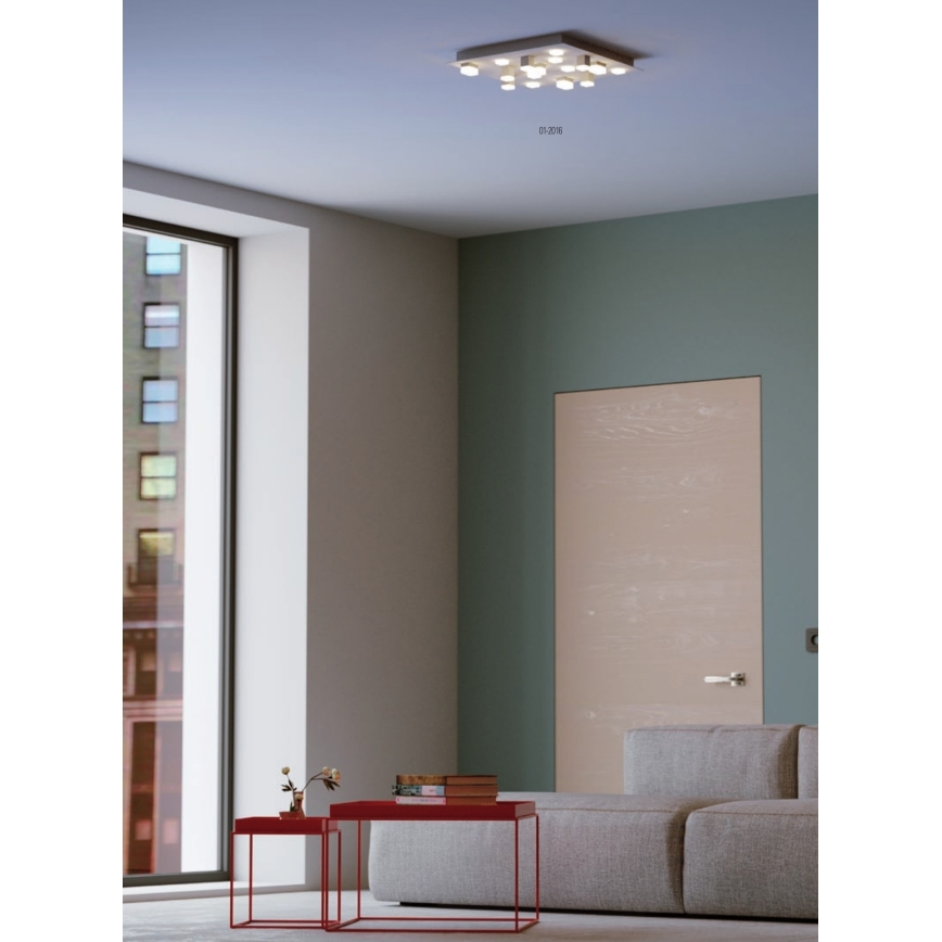 Redo 01-2016 - LED plafonska svetiljka PIXEL LED/48W/230V 3000K 45x45 cm bela