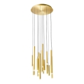 Redo 01-2058 - LED luster na sajli MADISON 16xLED/4W/230V zlatna