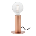 Redo 01-2131 - Senzorska stona lampa RIVET 1xE27/42W/230V bakar