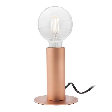 Redo 01-2131 - Senzorska stona lampa RIVET 1xE27/42W/230V bakar