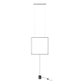 Redo 01-2134 - LED podna lampa SLICK LED/28W/230V crna