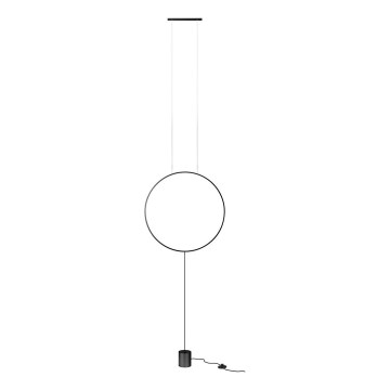Redo 01-2197 - LED podna lampa SLICK LED/19W/230V crna