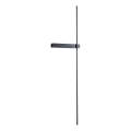 Redo 01-2201 - LED Zidno svetlo TANGENT LED/14W/230V 3000K 125,4 cm crna