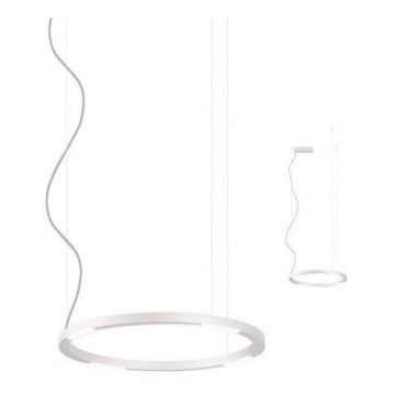Redo 01-2202 - UNION LED luster na sajli, 34W, 230V, CRI 90, 3000K, prečnik 60 cm, bela