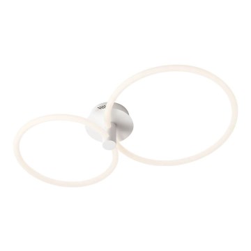 Redo 01-2223 - LED prigušiva plafonski luster SPELL LED/43W/230V bela