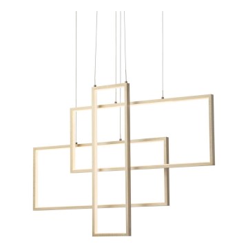 Redo 01-2314 - LED prigušiva luster na sajli PLANA LED/60W/230V zlatna