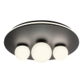 Redo 01-2466 - LED plafonsko svetlo CORUM LED/48W/230V 3000K prečnik 49 cm CRI 90 crna