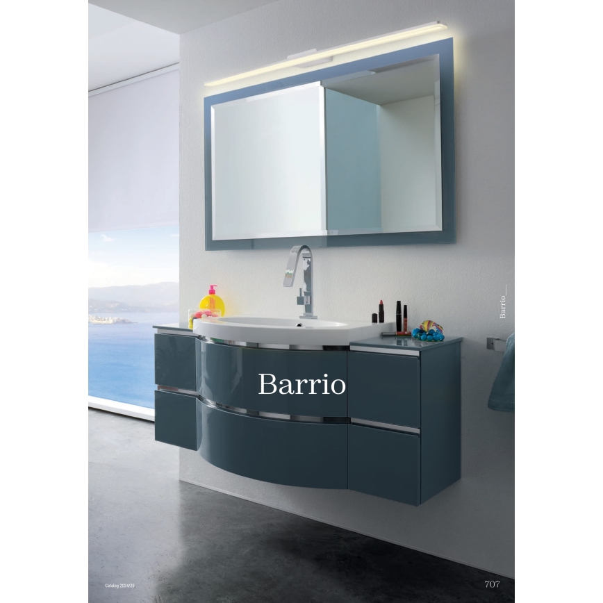 Redo 01-2511 - LED kupatilsko osvetljenje za ogledalo BARRIO LED/34,32W/230V 120 cm CRI 90 IP44 bela