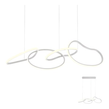 Redo 01-2594 - LED prigušiva luster na sajli BIAS LED/87,4W/230V 3000K CRI 90 bela
