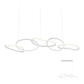 Redo 01-2597 - prigušiva luster na sajli BIAS LED/108,6W/230V 3000K CRI 90 bela