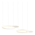 Redo 01-2605 - LED prigušiva luster na sajli SIGUA LED/99W/230V CRI 90 bela