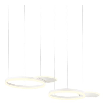 Redo 01-2605 - LED prigušiva luster na sajli SIGUA LED/99W/230V CRI 90 bela