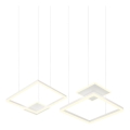 Redo 01-2614 - LED prigušiva luster na sajli SIGUA LED/137W/230V CRI 90 bela