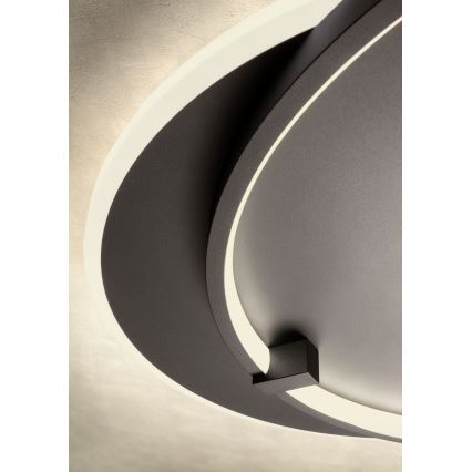 Redo 01-2660 - LED stropno svetlo ARP LED/45W/230V crno