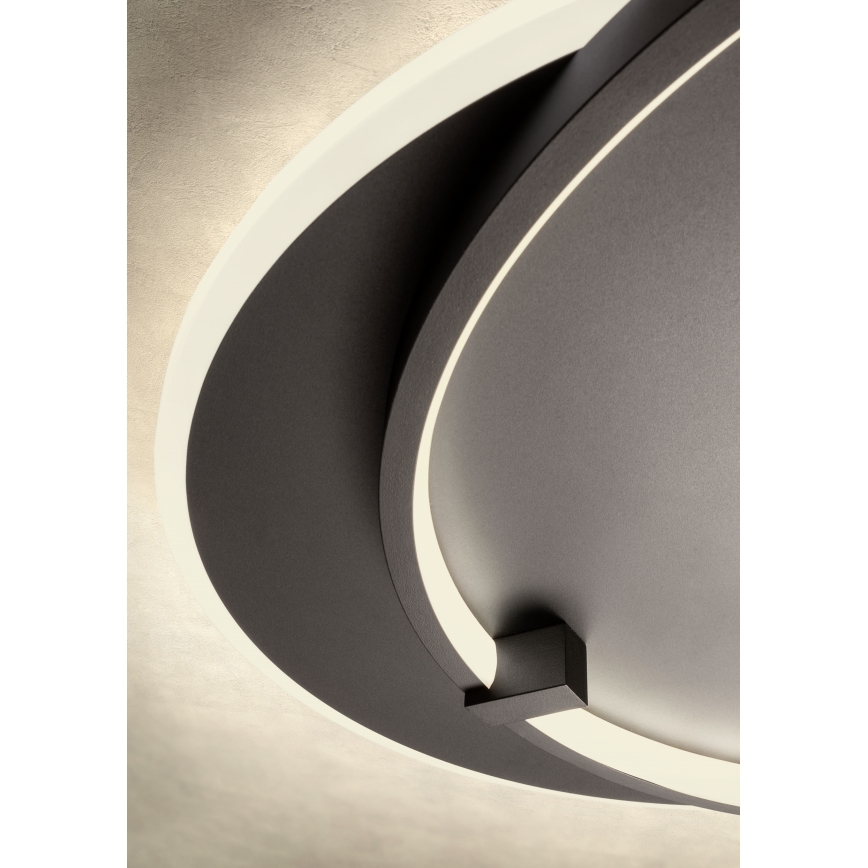 Redo 01-2660 - LED stropno svetlo ARP LED/45W/230V crno